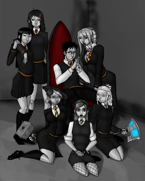 harry potter harem fanfiction.